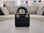 Borsa Mini Lady Dior nero 17cm – Bild 5