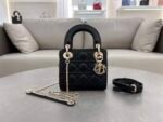 Borsa Mini Lady Dior nero 17cm – Bild 4