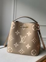 Borsa Louis Vuitton NéoNoé MM beige Monogram Empreinte – Bild 2