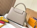 Borsa Louis Vuitton Capucines BB beige 27 cm – Bild 3
