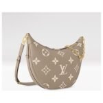 Borsa Louis Vuitton Loop Hobo in pelle Empreinte Monogram Bicolor sabbia – Bild 2