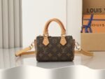 Borsa Louis Vuitton Nano Speedy in tela Monogram 16 cm